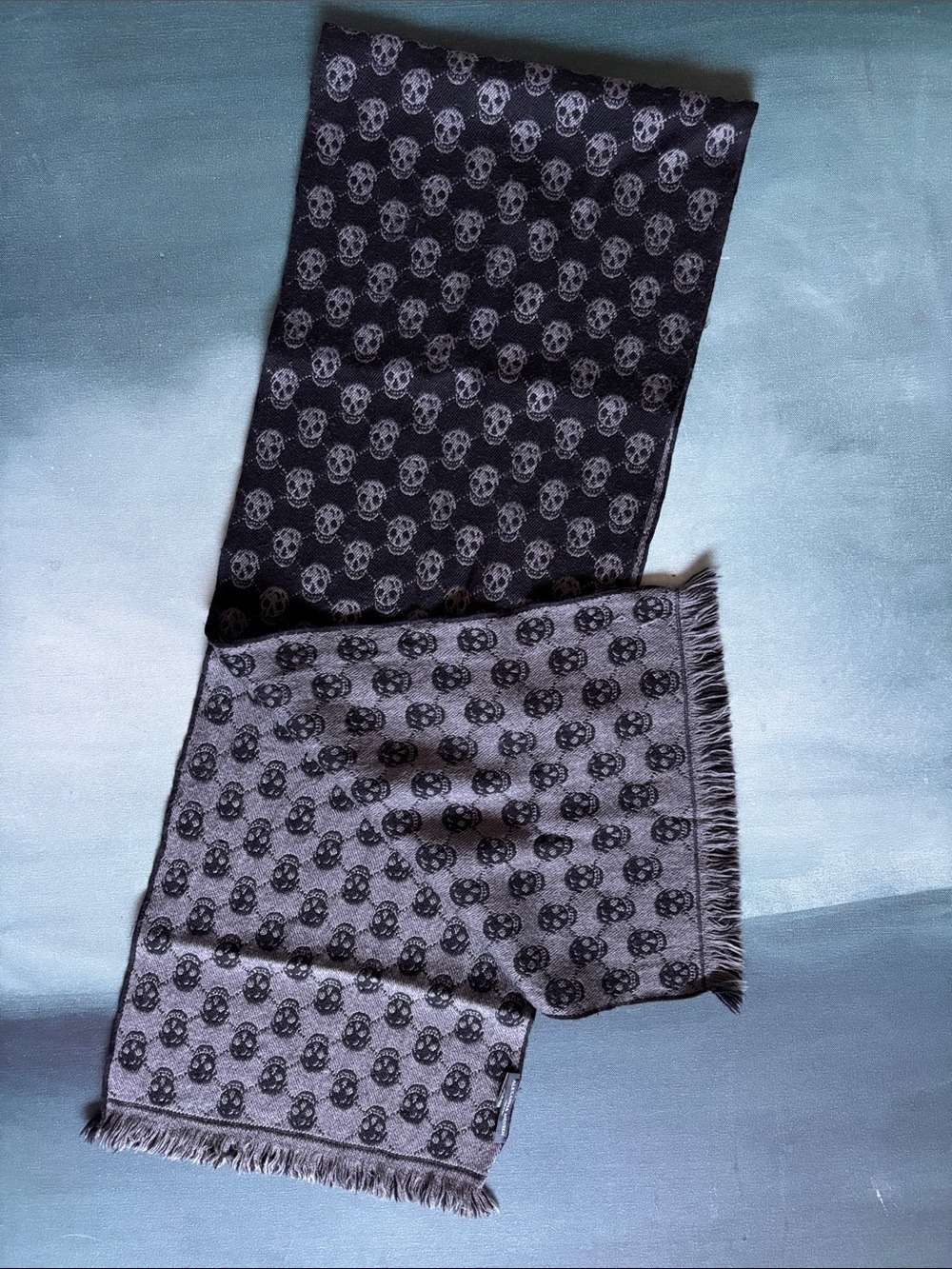 Alexander McQueen Wool Scarf Vintage Y2K